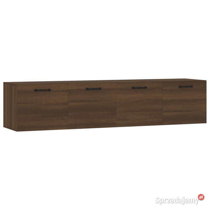 Szafki wiszące 2 brązowy dąb 60x365x35 WM3115643 Warszawa