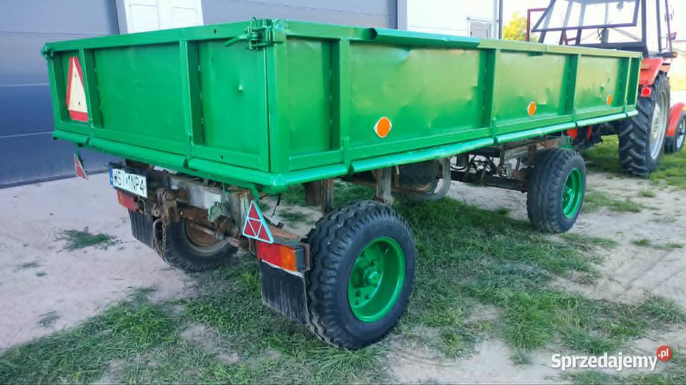 Przyczepa wywrotka METALCHEM KOŚCIAN D732 z 1987 Łuków