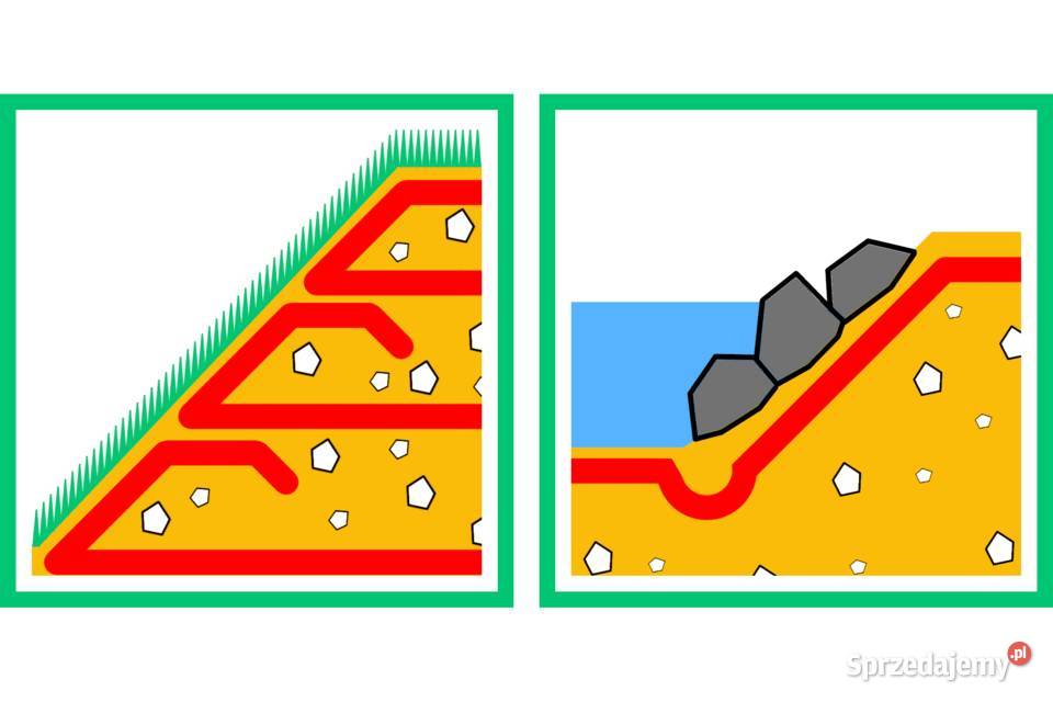 Geowłóknina czarna PES150N 15x45m 150g podkarpackie Rzeszów sprzedam