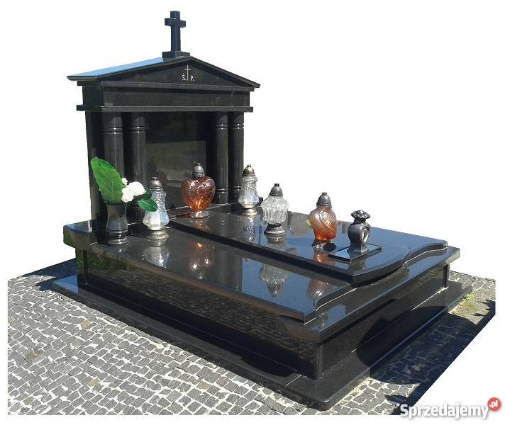 Nagrobki granitowe nowoczesne wzornictwo Białystok