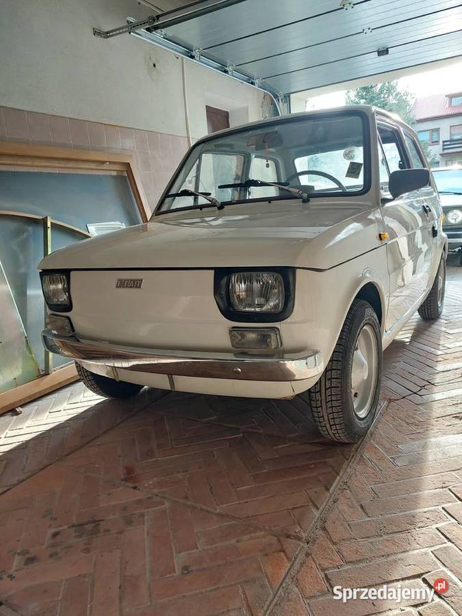 Fiat 126 73 Pierwsza Seria Bambino 600 nieuszkodzony Łódź