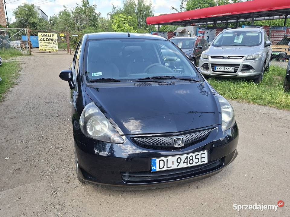Honda Jazz 2006r 13 benz Klimatanie auto do nieuszkodzony Wrocław