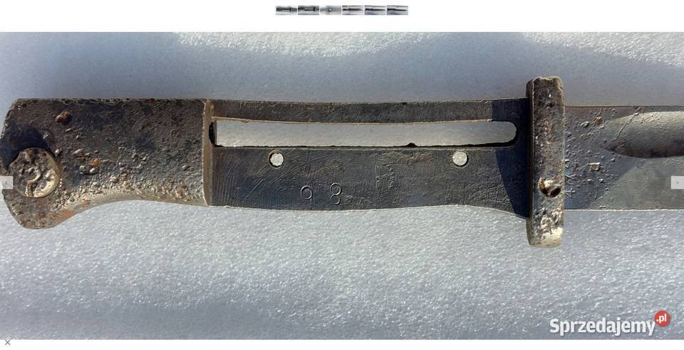 Bagnet Wehrmachtu S849834 1938 do Mausera Militaria Sokółka