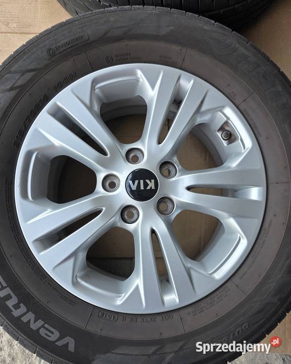 Alufelgi Koła KIA 16 5x1143 z czujnikami Tarnowa