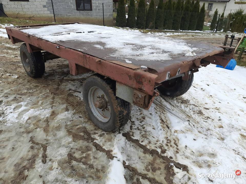 Rama rozrzutnika dprzyczepy platformyi