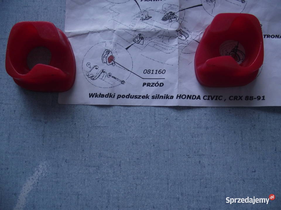 Honda CRX Wstawki poliuretanowe do poduszki Wrocław sprzedam