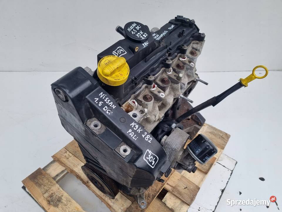 SILNIK Nissan Qashqai 15 DCI KOMPLET ładnie Rudka