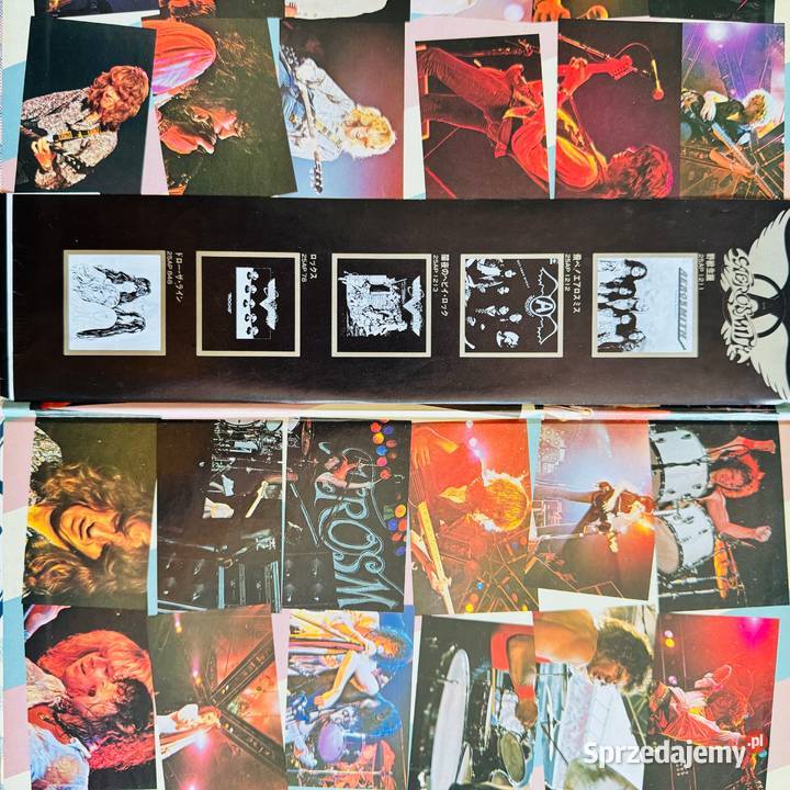 Aerosmith Live Bootleg NMEX Japan Obi 2 LP 1978 Płyty i kasety Gdańsk