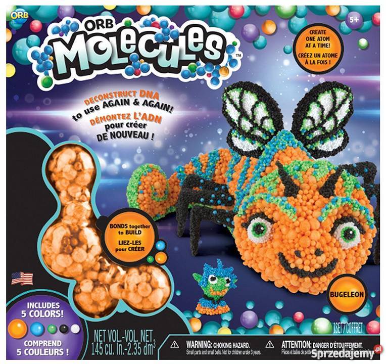 Molecules 10000 Zestaw Kreatywny Plastyczny 5 małopolskie Mogilany