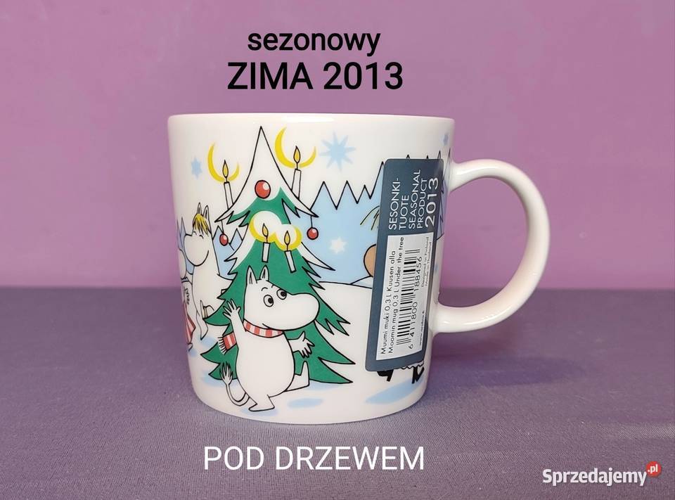 Muminki KUBEK Moomin Arabia Finland ZIMA 2013 Jasień