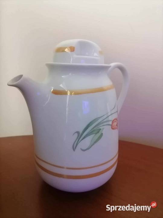 Dzbanek porcelanowy Tulipan Karolina PRL Wałbrzych