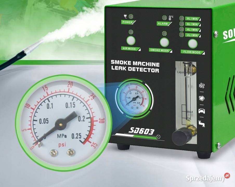 Generator dymu SOLARY SD603 Tester szczelności Gdańsk