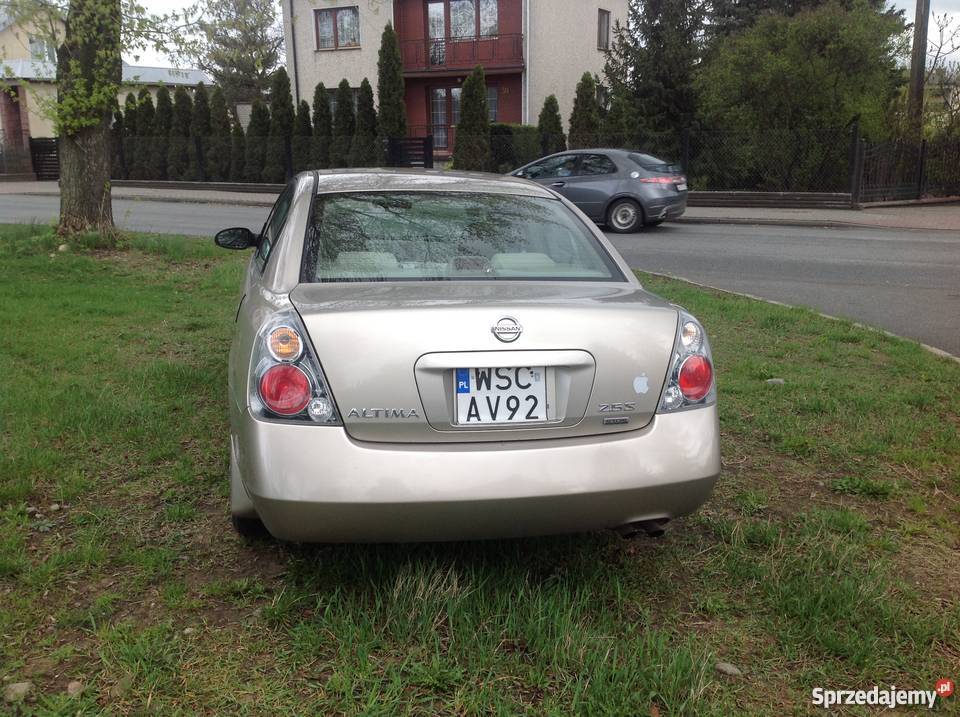 LPG Nissan Altima 25 S Special Edition USA mazowieckie Sochaczew