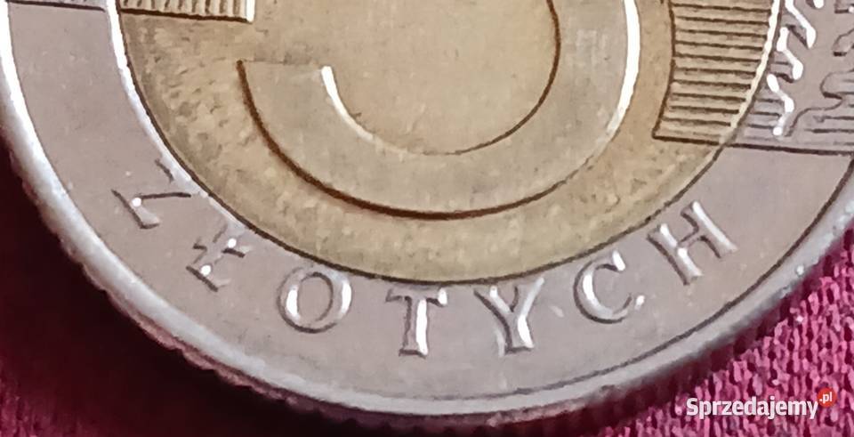 5 Złotych 2010 r wielokrotny destrukt menniczy Konin