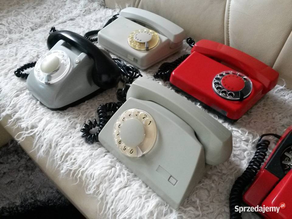 Stary TELEFON PRL stacjonarny tarczowy RWT mazowieckie Warszawa