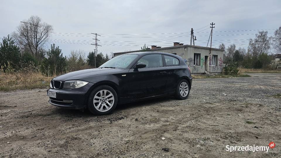 Bmw 116i czarny śląskie Zawiercie