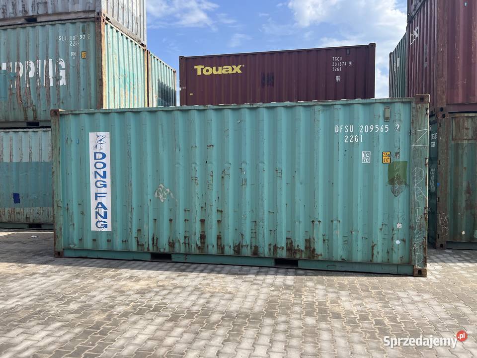 Kontener morski magazynowy 20DV 6 metrowy małopolskie Nowy Targ