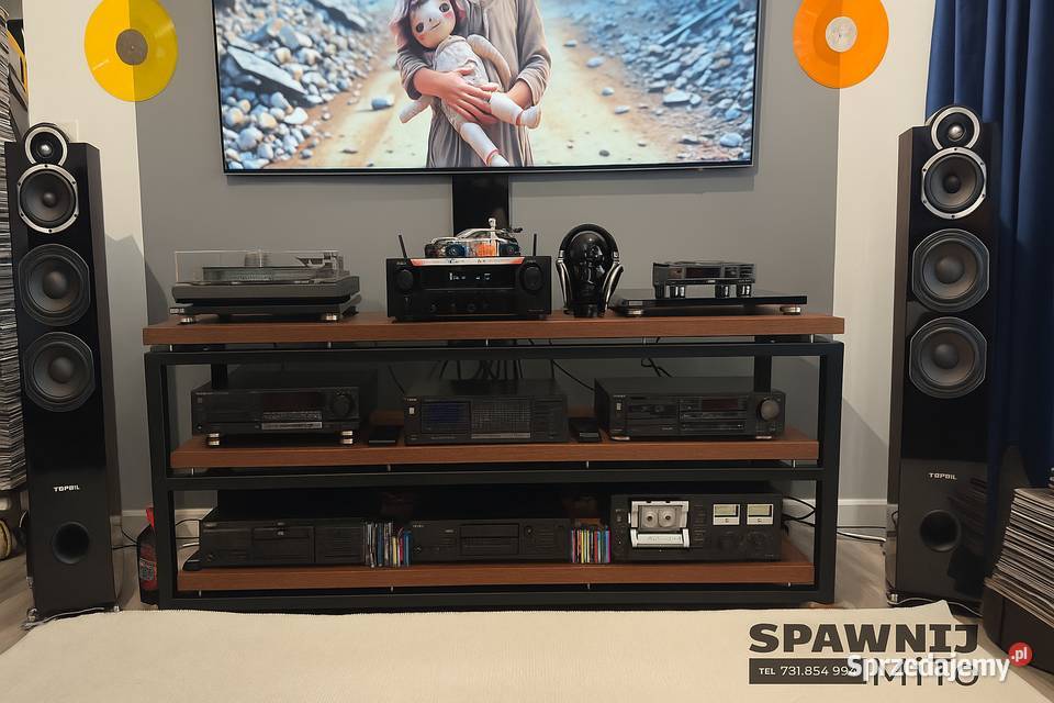 Szafki RTV Stoliki audio Hifi regały półki pod Pruszków sprzedam