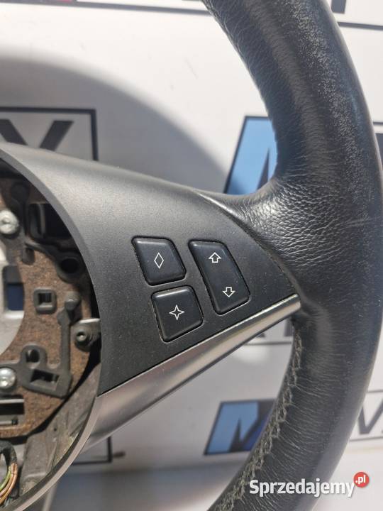 BMW 5 E60 E61 LCI SPORT CHROM KIEROWNICA