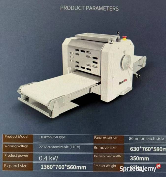 Mała wałkowarka wałkownica walcarka do ciasta mazowieckie Zielonka sprzedam