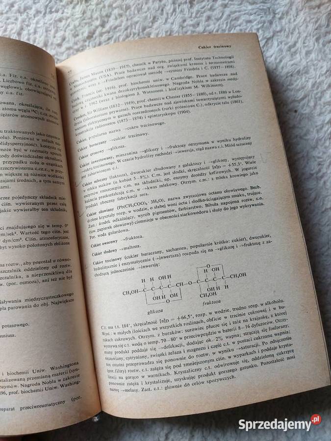 Stara Książka Mały Słowniczek Chemiczny Tarnów sprzedam