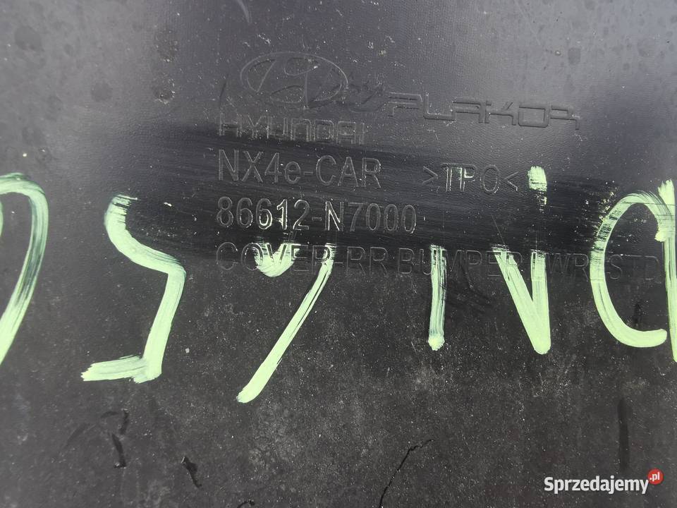 Zderzak tył tylni Tucson 4 IV Nline 20 spoiler sprzedam