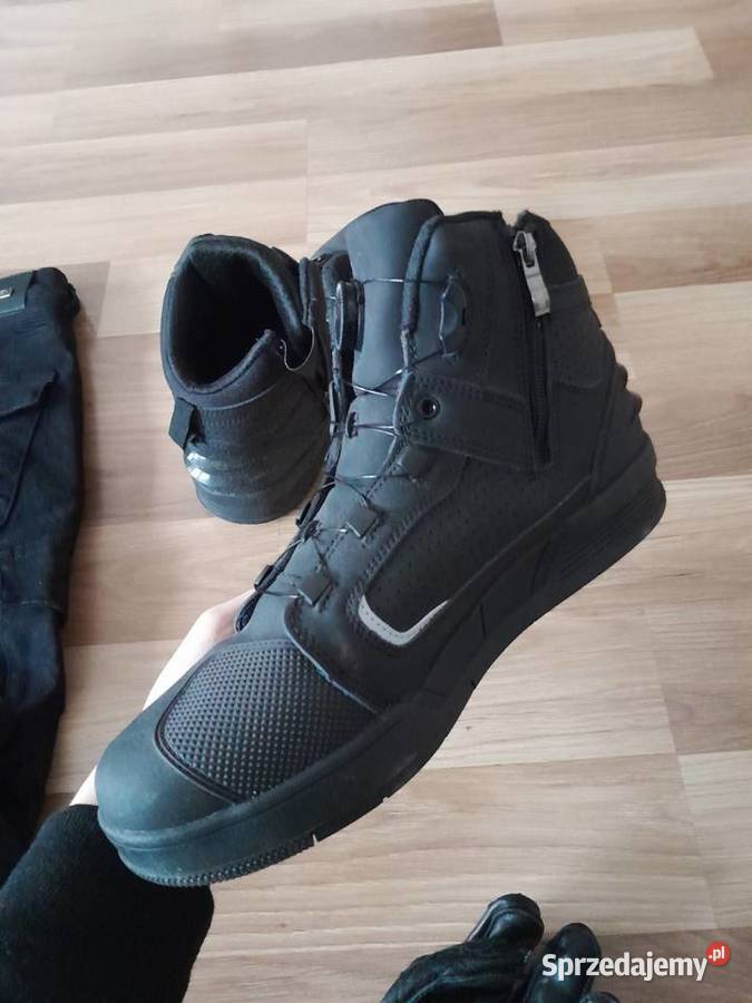 Buty motocyklowe czarne ochraniacze rozmiar 46 Zielona Góra