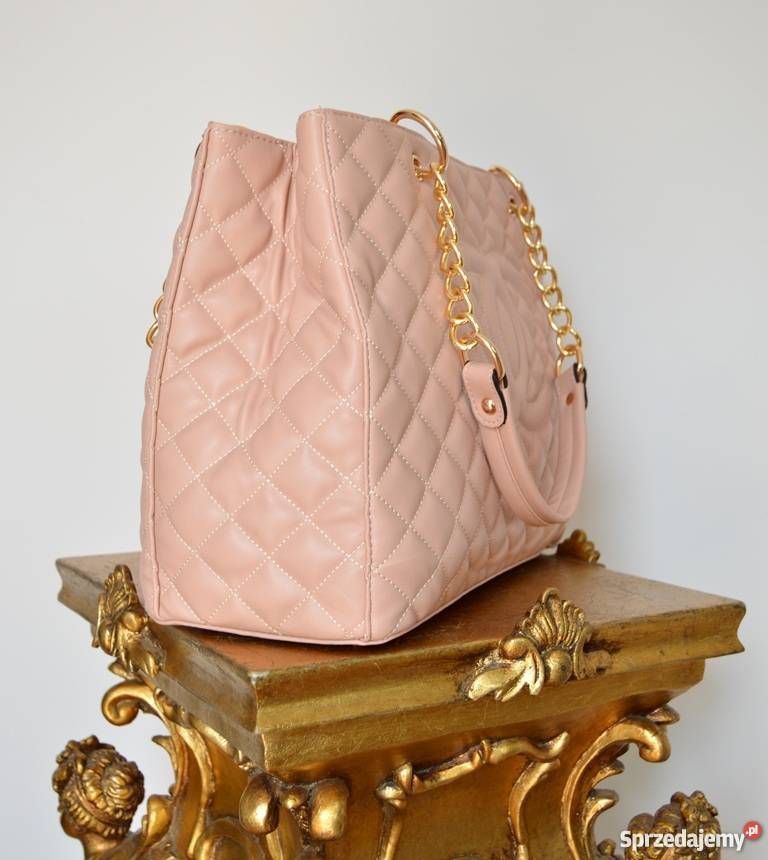 CHANEL TOREBKA CC ŁAŃCUSZKI PIKOWANA CHANELKA Bydgoszcz