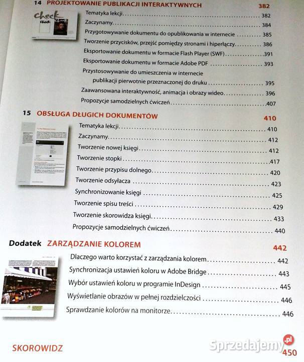 Adobe Indesign CS5CS5 Oficjalny podręcznik Kultura i Rozrywka Chełm