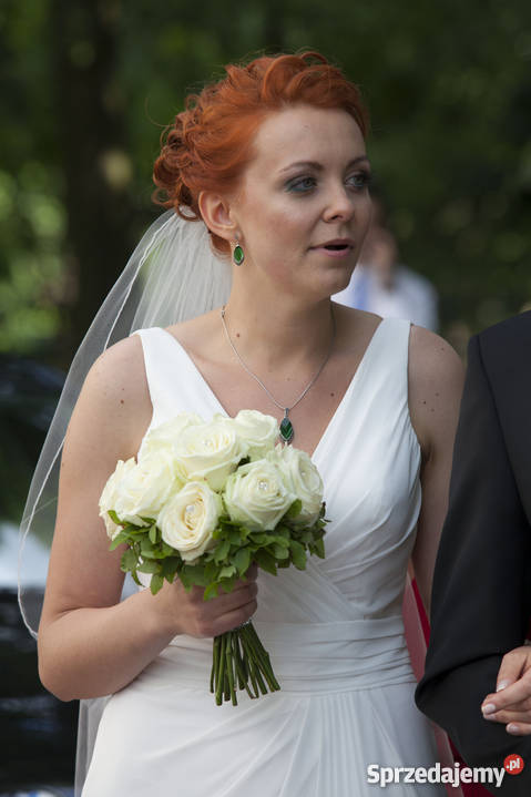 Suknia ślubna wyjątkowa Linia "A" Wołomin