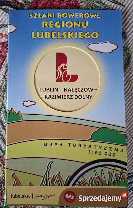 Szlaki rowerowe regionu lubelskiego 150 000 mapa Kraków