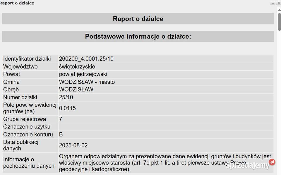 Mieszkanie 4030m2 działka Wodzisław centrum