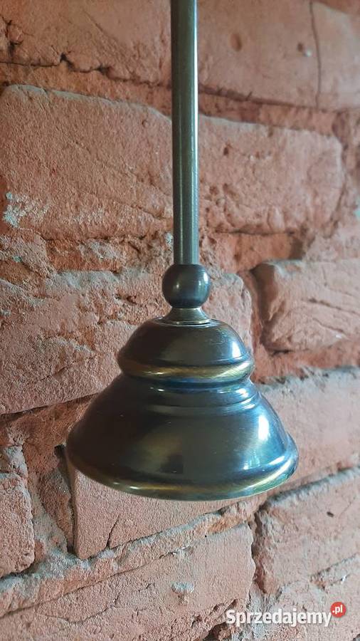 Lampa mosiężna pojedyncza Jarosław