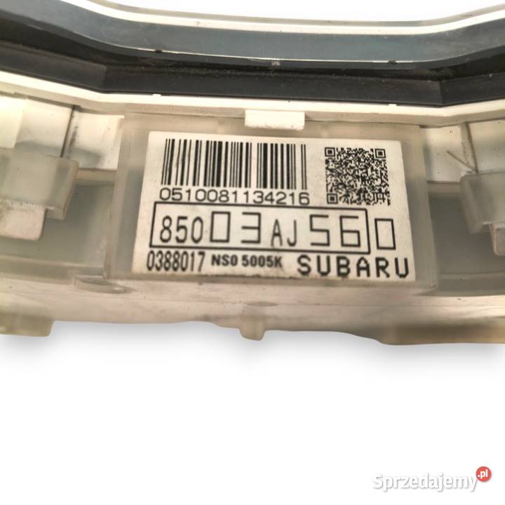 LICZNIK ZEGARY 85003AJ560 Subaru Legacy V Liczniki i zegary Chełm