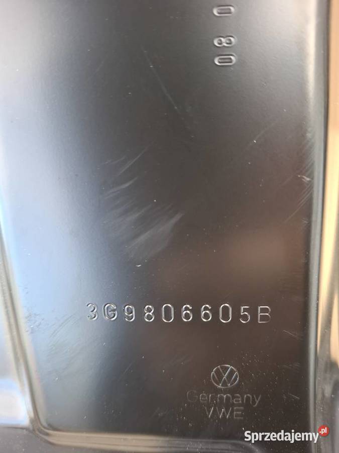 VW PASSAT B8 SŁUPEK LEWY PRZÓD PRÓG POSZYCIE Bieleń