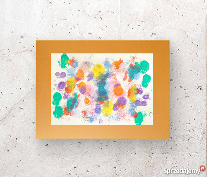 nowoczesna dekoracja kolorowa abstrakcja lofty Dekoracje i ozdoby Kraków sprzedam