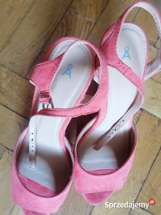 Buty skóra kolor łososiowy skóra Gdańsk