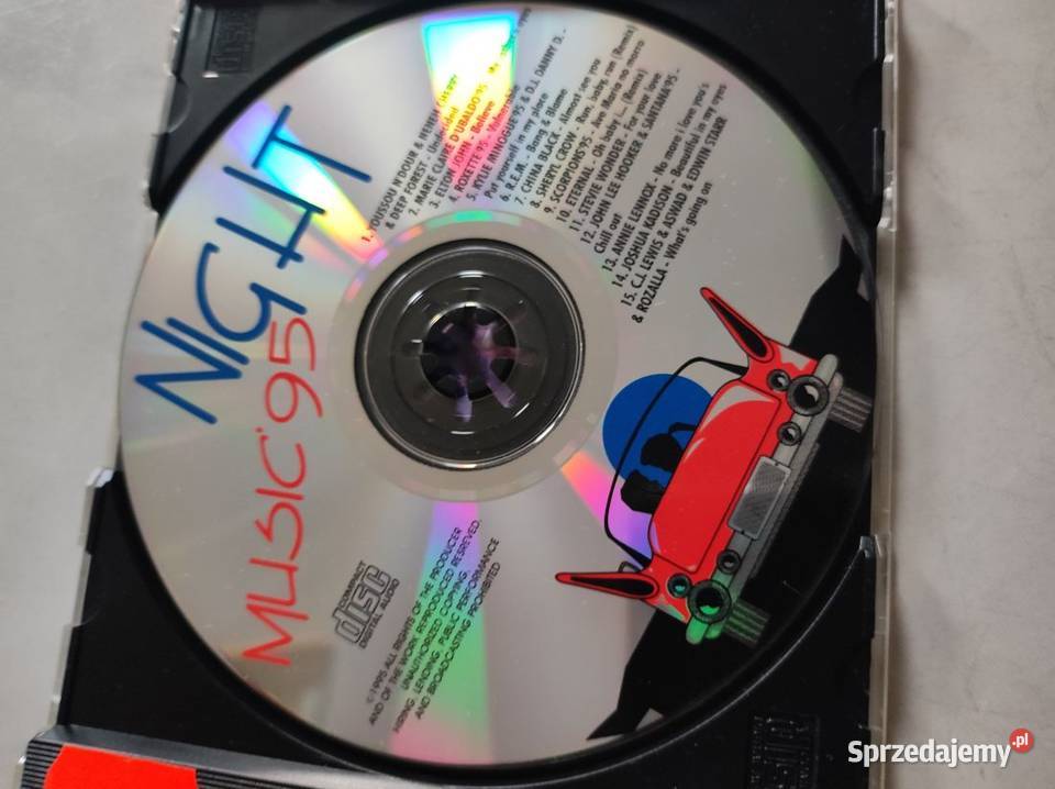 Night music 95 składanka romantyczna filmowa CD Kielce