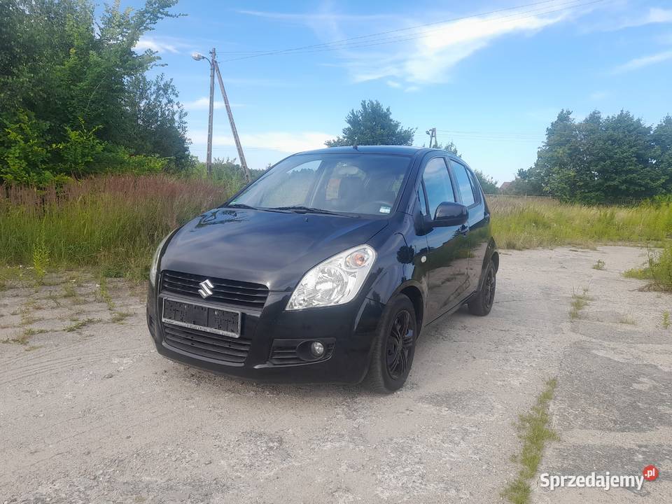Suzuki splash 12 2009 kujawsko-pomorskie Sępólno Krajeńskie