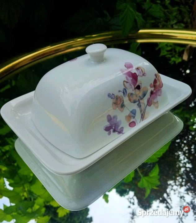 Maselnica zdobiona motywem floralnym łódzkie Pabianice sprzedam