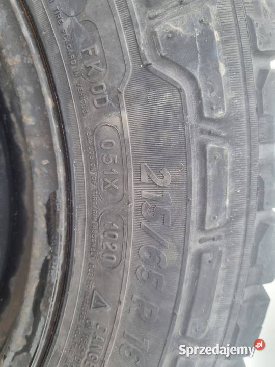 Renault Trafic III KOŁO ZAPASOWE Zapas felga Rudka