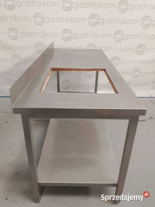 Stół z otworem na płytę grzewczą 182x70x85 Gastronomia Wrocław