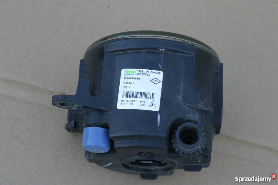 RENAULT LAGUNA III 3 SCENIC HALOGEN PRZÓD Bieleń