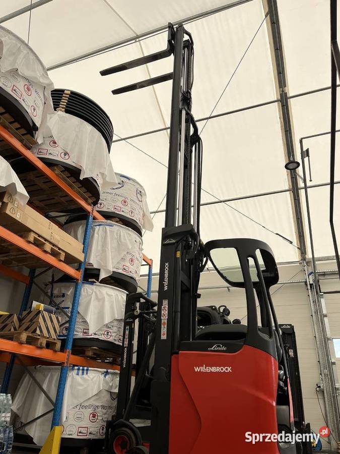 Linde Reach Truck R16 556m1600 2498h 48V620Ah Poraj