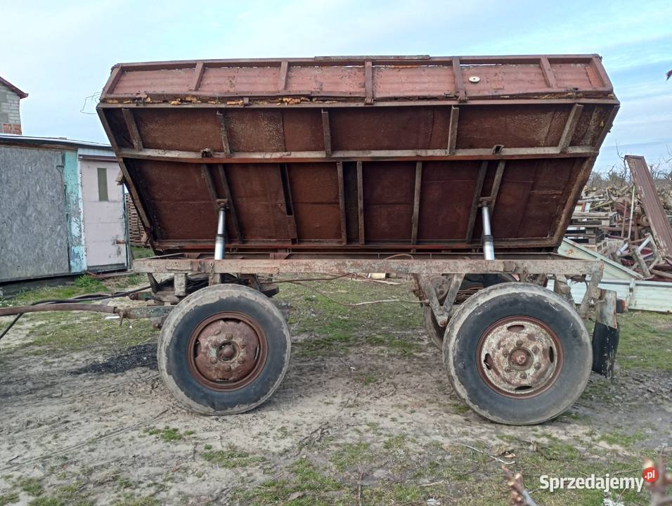 Przyczepa wywrotka tanio nieuszkodzony Iłów