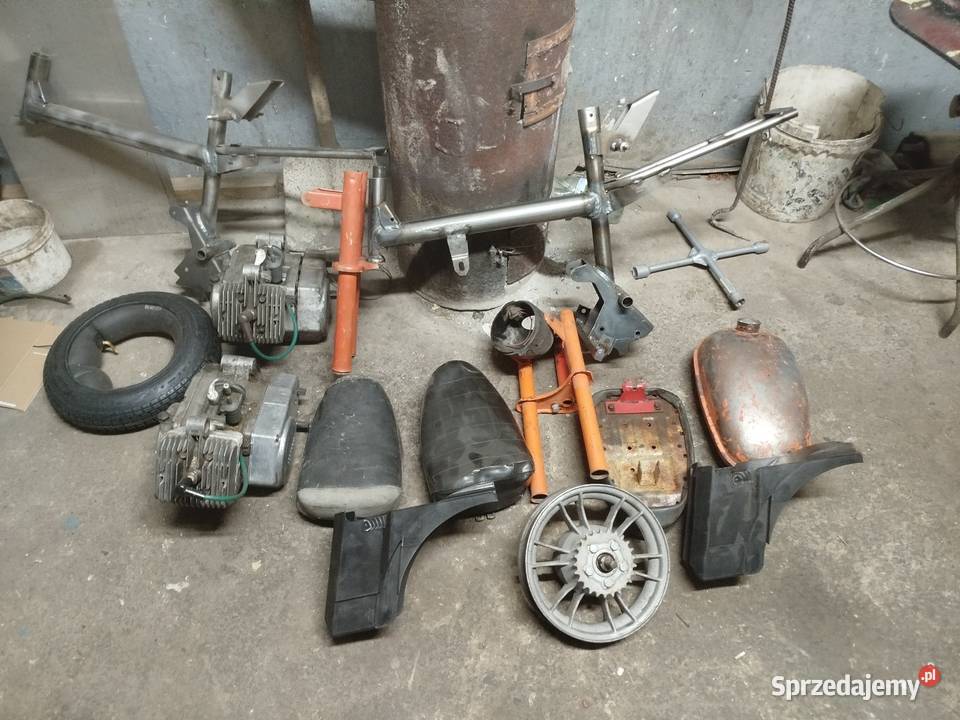 Ramy motorynka silnik 019 023 sprawne części Żory