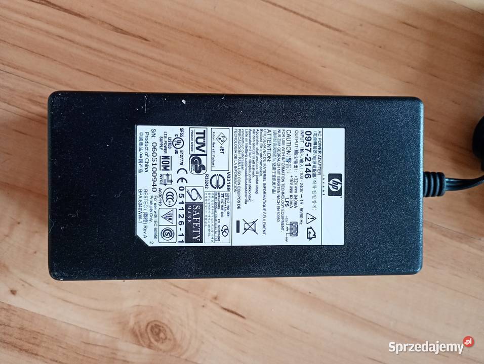 zasilacz ładowarka HP 09572146 do drukarki bez atramentowa Szczecin sprzedam