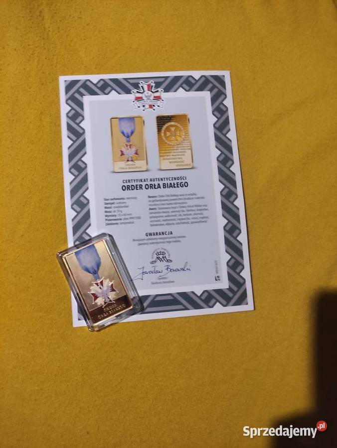 Order Orła Białego Numizmatyka dolnośląskie