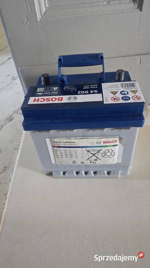 Akumulatora Bosch 12V 470A Sprawny Akumulatory