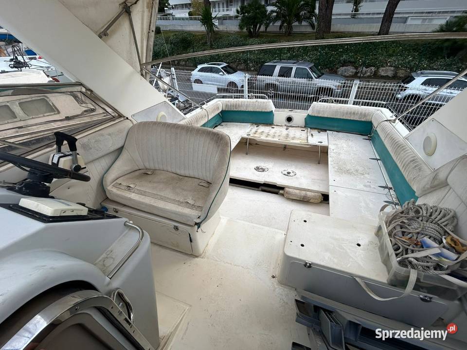 Lodz motorowa Fairline Targa 33 2 x diesel Rok produkcji 1988 Rawicz